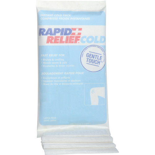 Instant Compress Packs With Self-Adhering Compression Wrap, Cold, Single Use, 6" x 9" Auto Electric Service Ltd.