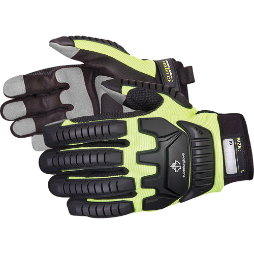 Gants de m&eacute;canicien r&eacute;sistants aux chocs Clutch Gear, Paume PVC, Taille Petit Auto Electric Service Ltd.