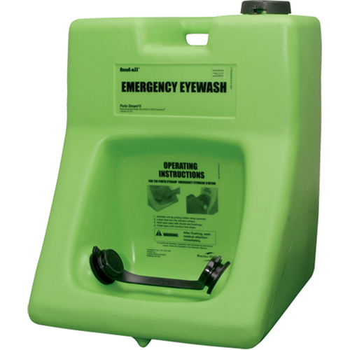 Fendall Porta Stream&reg; II Eyewash Station, Pressurized, 16 gal. Capacity, Meets ANSI Z358.1 Auto Electric Service Ltd.