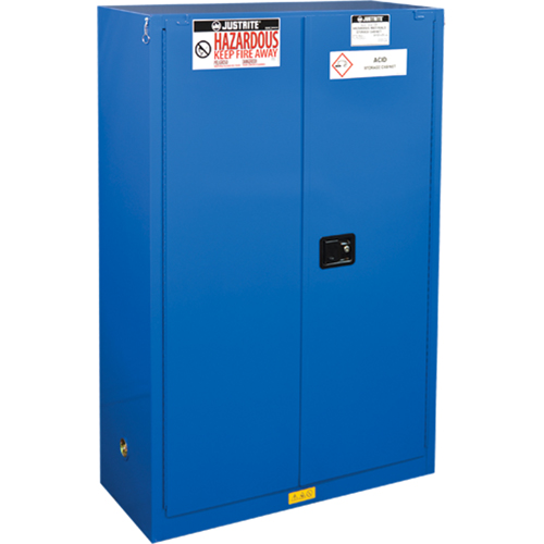ChemCor&reg; Lined Hazardous Material Safety Cabinets, 45 gal., 43" x 65" x 18" Auto Electric Service Ltd.
