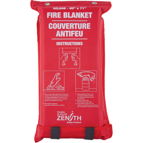 Fire Blanket, Fibreglass, 60"W x 71"L Auto Electric Service Ltd.