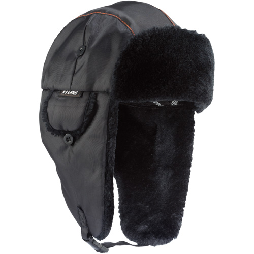 N-Ferno&reg; 6802 Classic Trapper Hat, Synthetic Fur Lining, Medium/Small, Black Auto Electric Service Ltd.