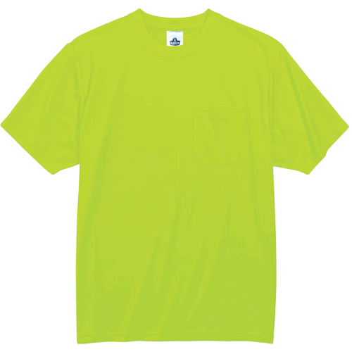 GloWear 8089 Non-Certified T-Shirt, Polyester, Small, High Visibility Lime-Yellow Auto Electric Service Ltd.