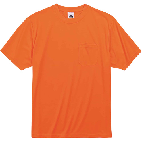 GloWear 8089 Non-Certified T-Shirt, Polyester, Small, High Visibility Orange Auto Electric Service Ltd.