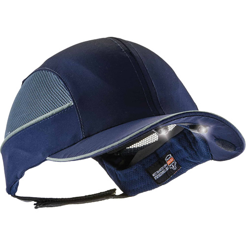 Casquette &agrave; bord long avec &eacute;clairage DEL Skullerz 8960, Bleu marin Auto Electric Service Ltd.