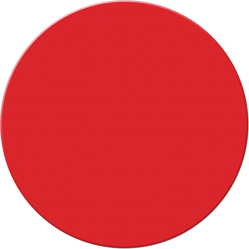 Armor Stripe Lean/5S Markers, Circle, 6" L x 6" W, Red, Plastic Auto Electric Service Ltd.
