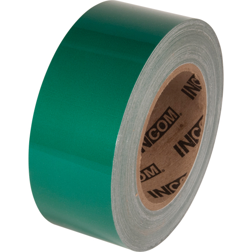 Ruban de marquage pour plancher Tuff Mark, 2" x 100', Polyester, Vert Auto Electric Service Ltd.