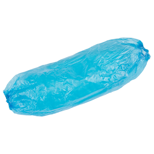 Disposable Sleeves, 18" long, Polyethylene, Blue Auto Electric Service Ltd.