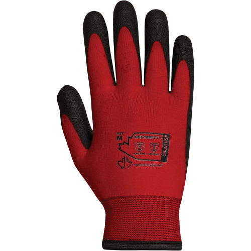 Gants doubl&eacute;s pour l'hiver Dexterity, 10/T-Grand, R&ecirc;vetement PVC, Calibre 15, Enveloppe en Nylon Auto Electric Service Ltd.