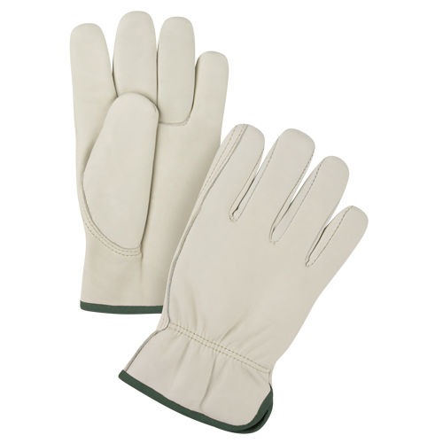 Gants de conducteur doubl&eacute;s pour l'hiver de premi&egrave;re qualit&eacute;, Moyen, Paume en Cuir fleur de vache, Molleton Auto Electric Service Ltd.