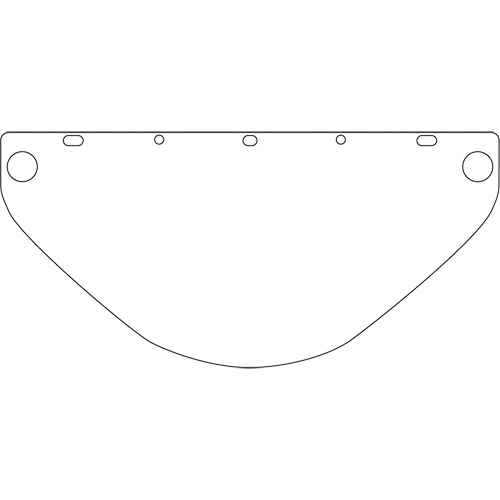 Visi&egrave;re d&eacute;coup&eacute;e &agrave; l'emporte-pi&egrave;ce Dynamic, PETG, Teinte Transparent Auto Electric Service Ltd.