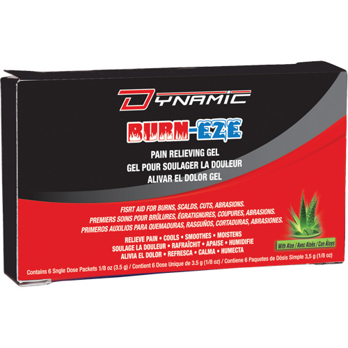 Gel Burn-Eze pour le soulagement de la douleur Dynamic, Gel, Classe 2 Auto Electric Service Ltd.