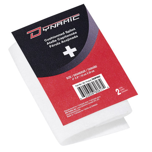Dynamic Cushioned Splint, Multipurpose, Aluminum Foam Padded, 6", Class 1 Auto Electric Service Ltd.