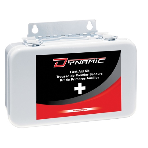 Trousse de premiers soins pour auto Dynamic, Dispositif m&eacute;dical Classe 1, Boîte en m&eacute;tal Auto Electric Service Ltd.