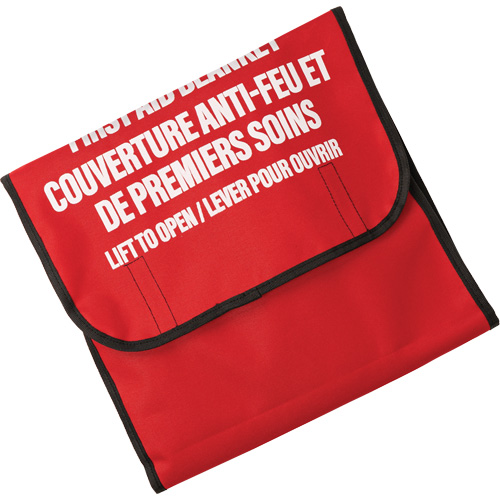 Couverture anti-feu avec sac de nylon Dynamic, Laine, 60" lo x 71" la Auto Electric Service Ltd.