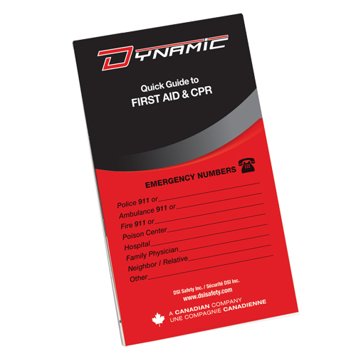 Manuel de premiers soins de poche Dynamic Auto Electric Service Ltd.