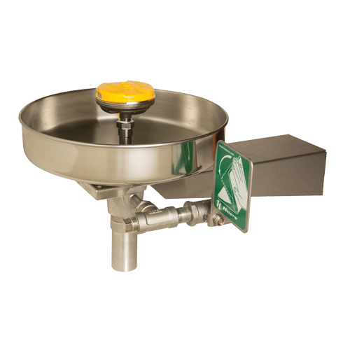 Eye/Face Wash Station, Wall-Mount Installation, Stainless Steel Bowl Auto Electric Service Ltd.