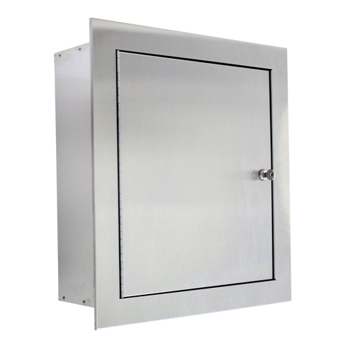 Armoire &agrave; soupape en acier inoxydable en retrait Auto Electric Service Ltd.