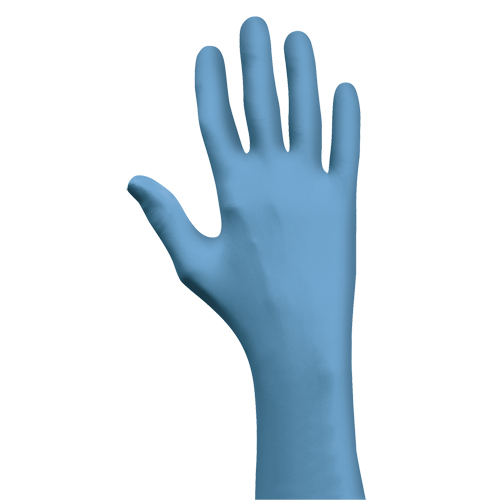 Gants N-Dex 7500PF, Petit, Nitrile, 4 mils, Sans poudre, Bleu Auto Electric Service Ltd.