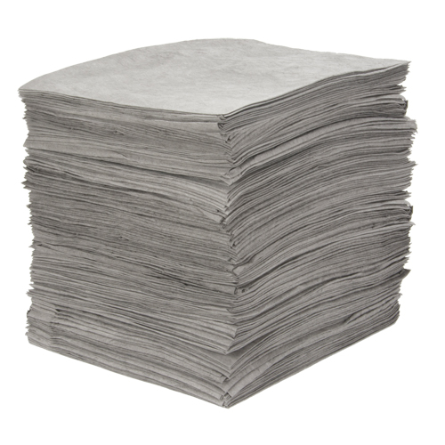 Premium Meltblown Sorbent Pads, Universal, 15" x 18", 25 gal. Absorbancy Auto Electric Service Ltd.