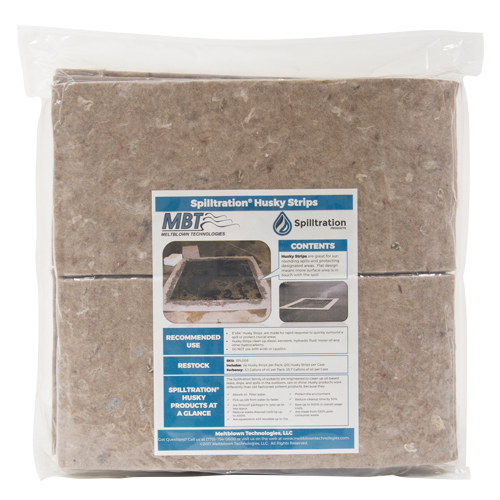 Bandes Husky Spilltration, Huile seulement, 64" x 8", 4 gal. d'absorption Auto Electric Service Ltd.