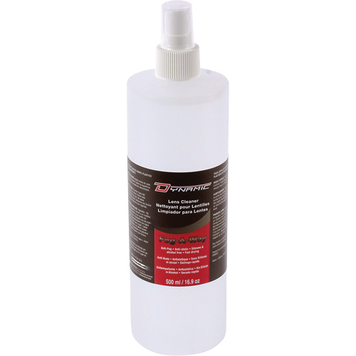 Solution antibu&eacute;e pour nettoyer les lentilles Dynamic, 500 ml Auto Electric Service Ltd.