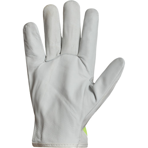 Gants de conducteur haute visibilit&eacute; avec bandes r&eacute;fl&eacute;chissantes Endura, 3T-Grand, Paume en Cuir fleur de ch&egrave;vre Auto Electric Service Ltd.
