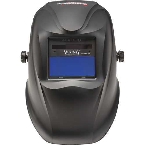1740 Welding Helmet, 3.78" L x 1.67" W View Area, 9 - 13 Shade Range, Black Auto Electric Service Ltd.