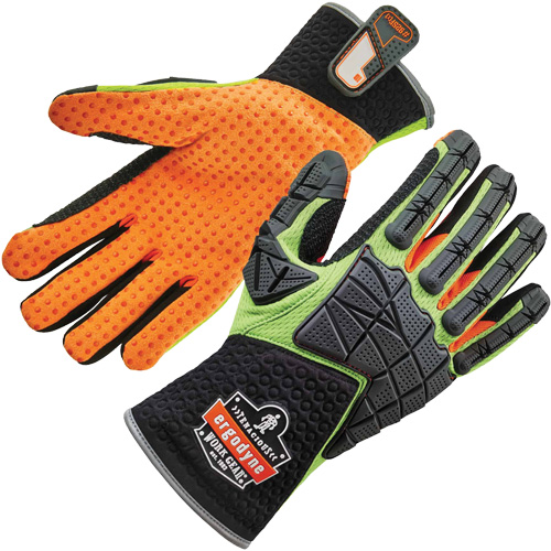ProFlex&reg; 925F(X) Dorsal Impact-Reducing Gloves, Small, Split Leather Palm, Slip-On Cuff Auto Electric Service Ltd.