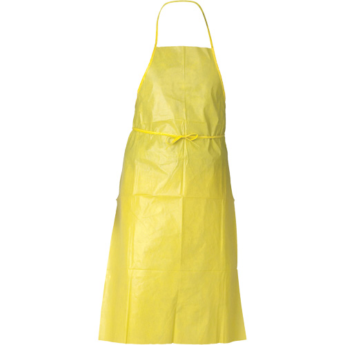 KleenGuard A70 Chemical Spray Protection Apron, Polyethylene, 44" L x 29" W, Yellow Auto Electric Service Ltd.