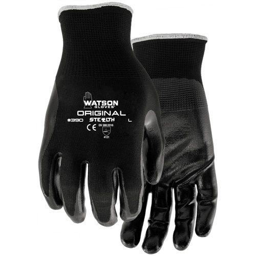 Gants enduits Stealth Original, 7/Petit, R&ecirc;vetement Nitrile, Calibre 13, Enveloppe en Nylon Auto Electric Service Ltd.