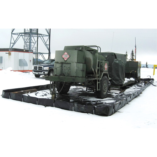 Barres L-Rod Insta-Berm, Capacit&eacute; 748 gal. US, 10' la x 10' lo x 12" h, Support en L Auto Electric Service Ltd.