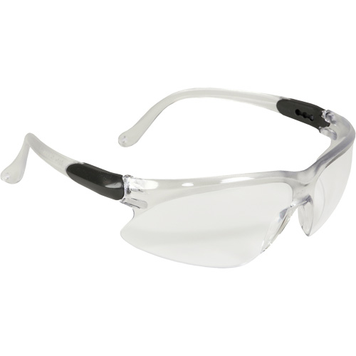 Lunettes de s&eacute;curit&eacute; &eacute;conomiques Visio de KleenGuard, Lentille Transparent, Anti-&eacute;gratignures, ANSI Z87+/R&eacute;pond ou surpasse la norme CSA Z94.3 Auto Electric Service Ltd.