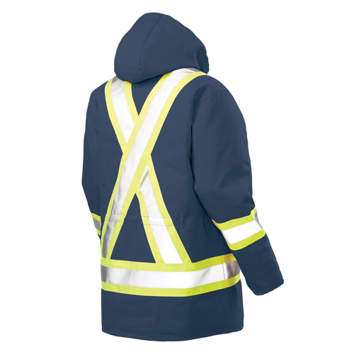 Safety Parka, Navy Blue, Large Auto Electric Service Ltd.