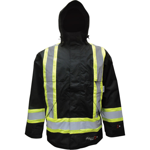 Insulated Jacket, Polyester/Polyurethane, Black, Small Auto Electric Service Ltd.