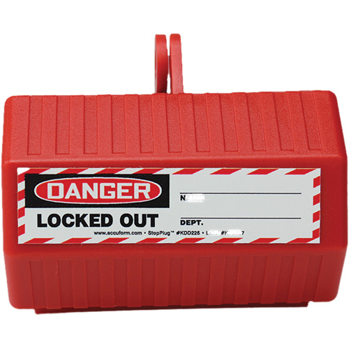 Dispositif de verrouillage Stopout StopPlug, Type Prise Auto Electric Service Ltd.