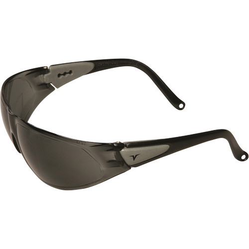 Lunettes de s&eacute;curit&eacute; Veratti 1000, Lentille Grise/fum&eacute;e, Anti-&eacute;gratignures, ANSI Z87+/R&eacute;pond ou surpasse la norme CSA Z94.3 Auto Electric Service Ltd.