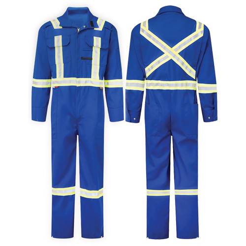 Nomex&reg;Essential 6 oz. Deluxe Coveralls, Size 34, Royal Blue Auto Electric Service Ltd.