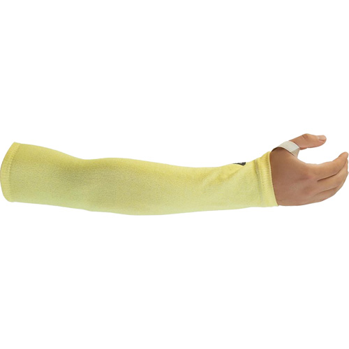 Cut-Resistant Sleeves, Kevlar&reg;, 14", ASTM ANSI Level A4, Yellow Auto Electric Service Ltd.