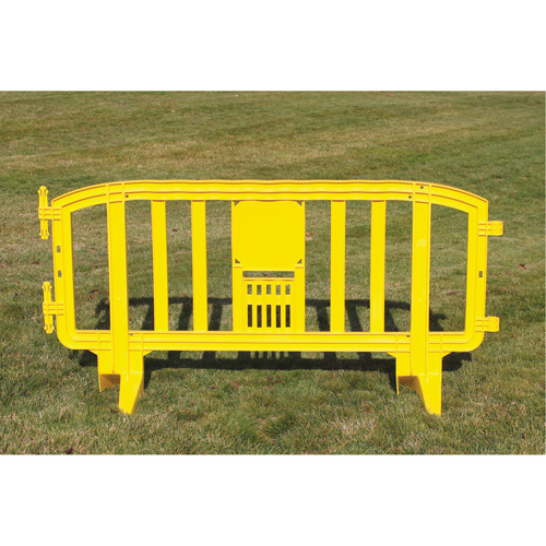 Barricade Movit, Emboîtables, 78" lo x 39" h, Jaune Auto Electric Service Ltd.