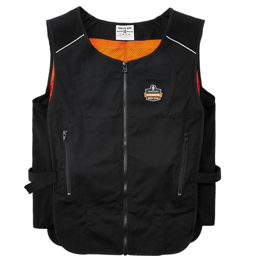 Veste de refroidissement &agrave; changement de phase l&eacute;g&egrave;re avec sachets 6260 Chill-Its, Petit/Moyen, Noir Auto Electric Service Ltd.