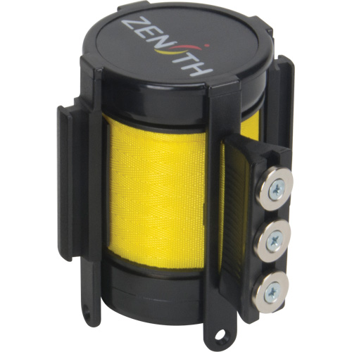 Cassette de ruban magn&eacute;tique pour barri&egrave;re de contr&ocirc;le des foules personnalis&eacute;e, 12', Ruban Jaune Auto Electric Service Ltd.