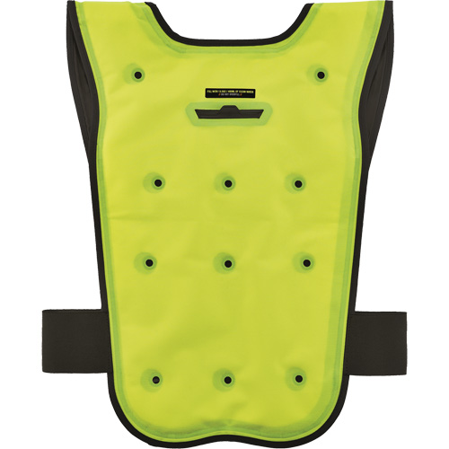 Chill-Its&reg; 6687 Economy Dry Evaporative Cooling Vest, Small/Medium, High Visibility Lime-Yellow Auto Electric Service Ltd.