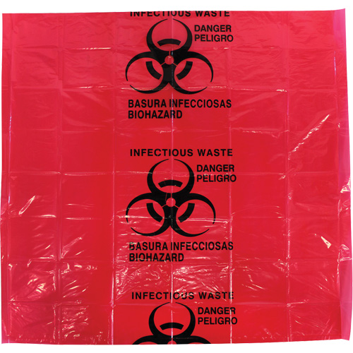 Dynamic Hazardous Waste Bags, Infectious Waste, 24" L x 24" W, 12 microns Auto Electric Service Ltd.