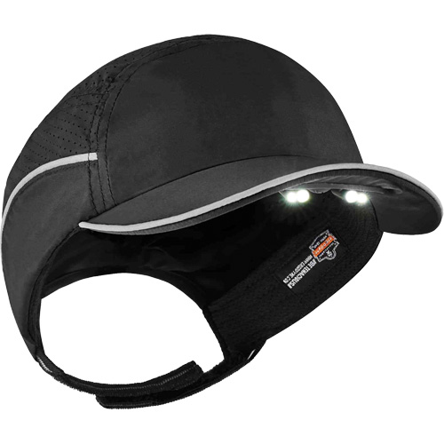Casque antichocs l&eacute;ger avec lampe DEL 8965 Skullerz, Noir Auto Electric Service Ltd.