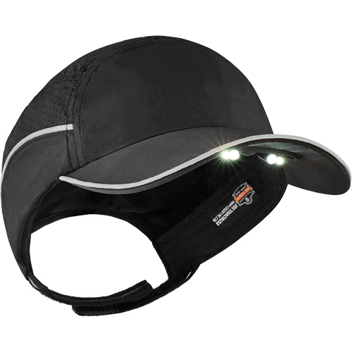 Skullerz&reg; 8965 Lightweight Bump Cap Hat with LED Lighting, Black Auto Electric Service Ltd.