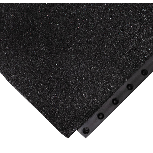 24/Seven&reg; Locksafe&reg; Anti-Fatigue Mat, Textured, 3' x 3' x 5/8", Black, Nitrile Auto Electric Service Ltd.