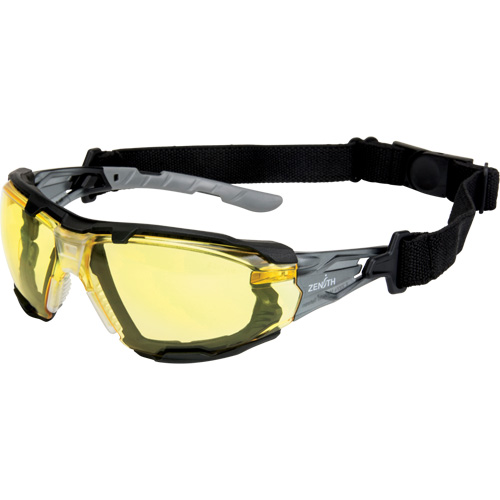 Lunettes de s&eacute;curit&eacute; s&eacute;rie Z2900 avec joint en mousse, Lentille Ambr&eacute;e, Anti-&eacute;gratignures, ANSI Z87+/R&eacute;pond ou surpasse la norme CSA Z94.3 Auto Electric Service Ltd.