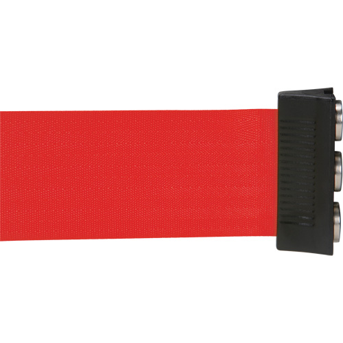 Cassette de ruban magn&eacute;tique pour barri&egrave;re de contr&ocirc;le des foules personnalis&eacute;e, 12', Ruban Rouge Auto Electric Service Ltd.