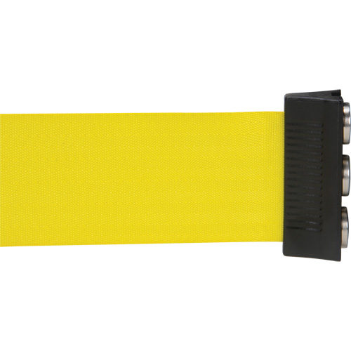 Cassette de ruban magn&eacute;tique pour barri&egrave;re de contr&ocirc;le des foules personnalis&eacute;e, 12', Ruban Jaune Auto Electric Service Ltd.